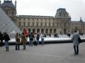 Louvre, vchod s fontnami